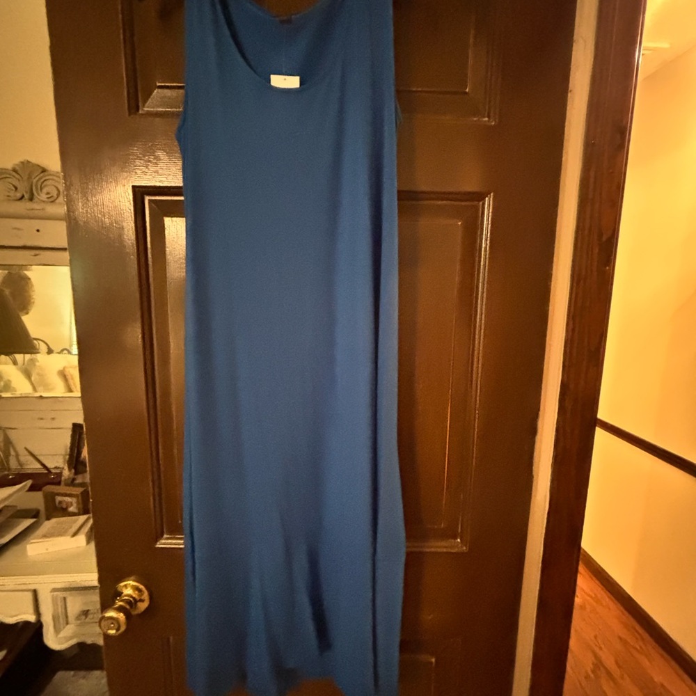 J. Jill Blue Ruffled! Beautiful NWT - Picture 4 of 6